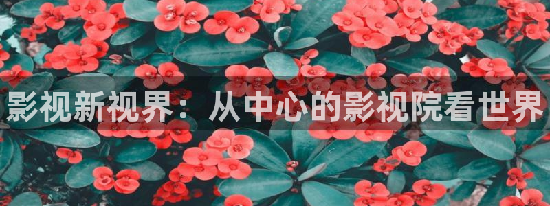 亚洲羞羞影院：影视新视界：从中心的影视院看世界
